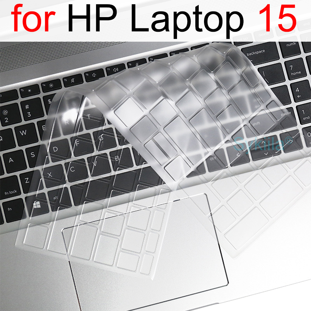 Funda de teclado para portátil HP 15 15t 15-fd 15-fc 15-ef 15-dw 15-dy 15g 15q 15s 15z, funda protectora de silicona esencial