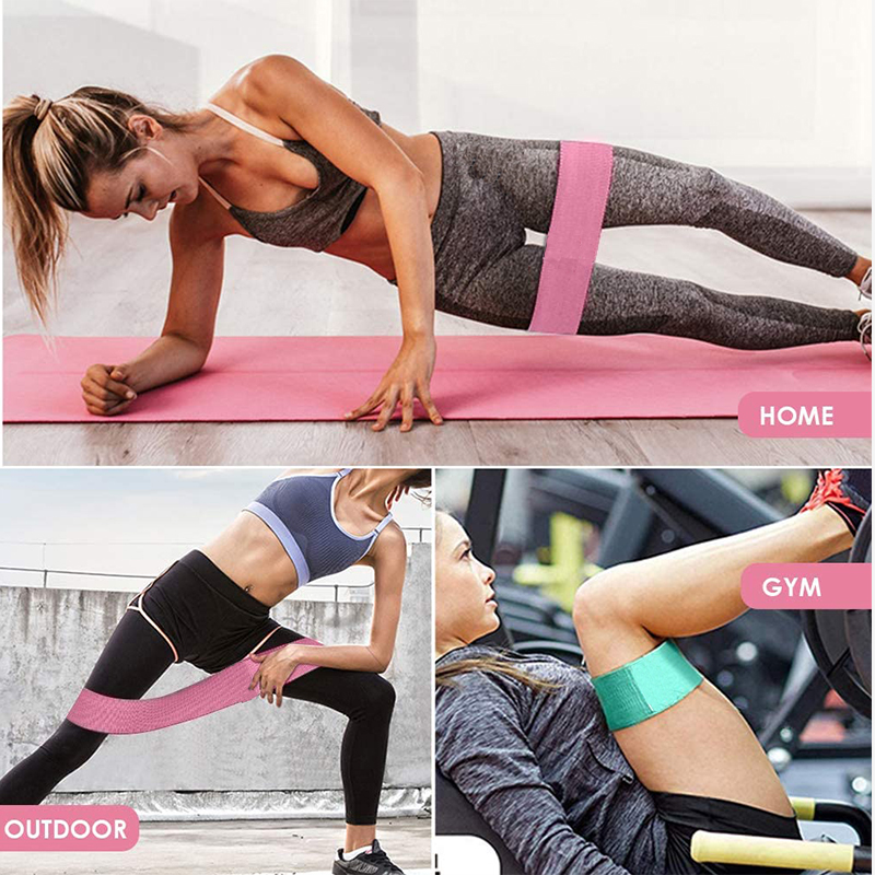 SKDK-bande de résistance des hanches, entraînement pour les jambes, pour le Fitness, pour les fesses, bandes Elstic antidérapantes de Yoga