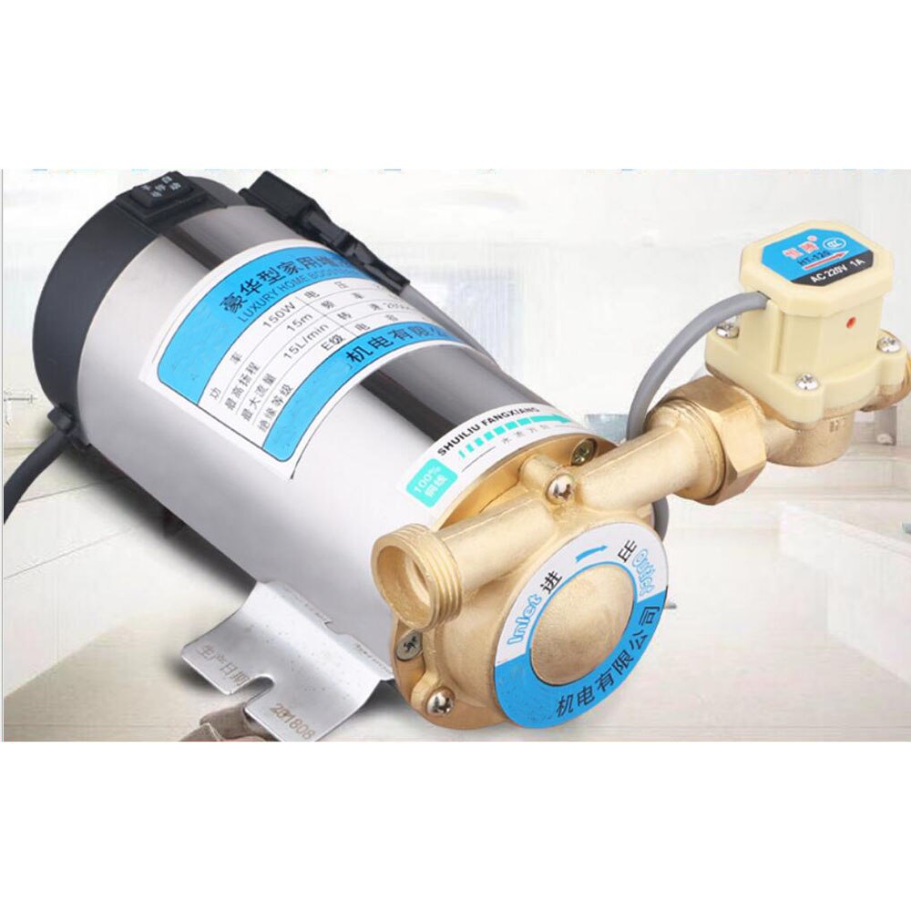 100W/150W Pipeline Pump Automatic Circulating Water Pump 220V/50HZ Electric Water Pressure Booster Pump Boosting Pump