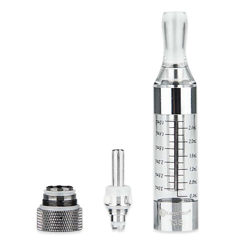 5-10 Uds E-Cigs Kanger T3S eGo BCC 1,8 cartomizer ohm Fondo bobina cambiable Clearomizer, encuentro eGo/eGo-T/eGo C giro vape batería