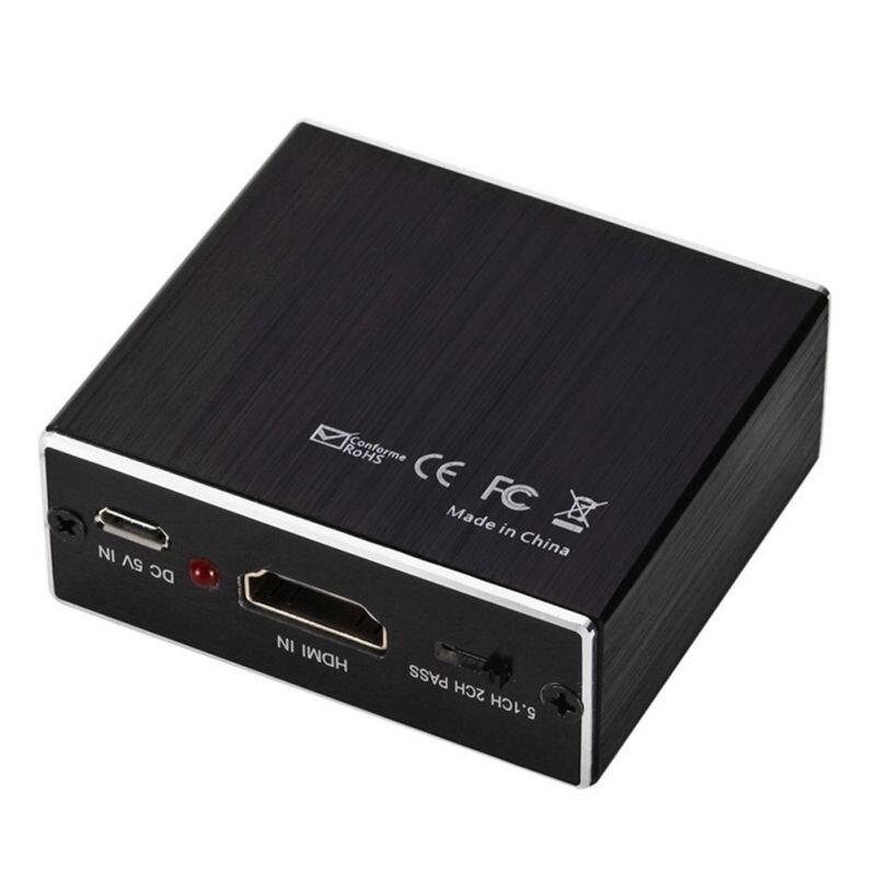 Connect the HDMI signal 4K HD HDMI Converter Optical Audio Decoder