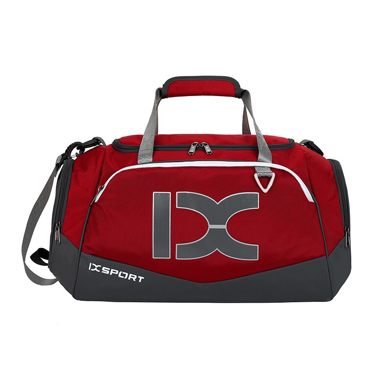 40L Sporttas Training Sporttas Mannen Vrouw Fitness Zakken Duurzaam Multifunctionele Handtas Outdoor Sporting Tote Voor Man Vrouw: Rood