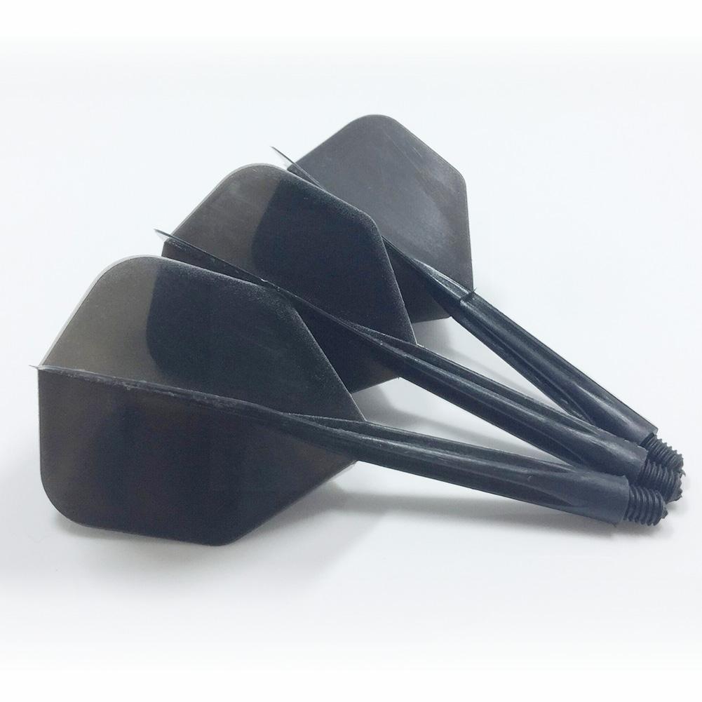 Plastic Dart Flights 4.5mm 2ba Screw Soft Dart Flight Anti-fall Durable In-one Flights 80mm Darts X6g4