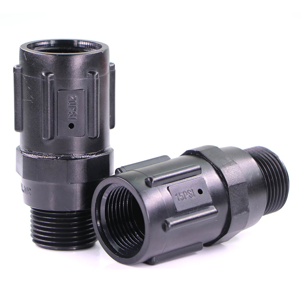 Jardim Rega Irrigation System Fittings, redutor de pressão, reduz a entrada de água 3/4 "Thread, 15 PSI, 20 PSI, 25 PSI, 30 PSI, 45PSI