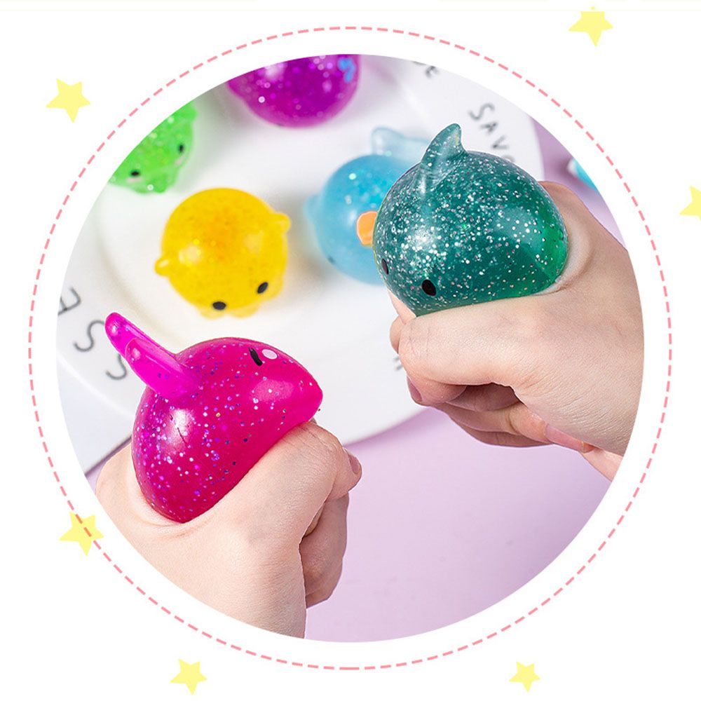 Juguetes blandos de Mochi para niños y adultos, mordedores blandos de animales para apretar, novedad, curación, diversión, juguete para aliviar el estrés, decoración, 1 ud.