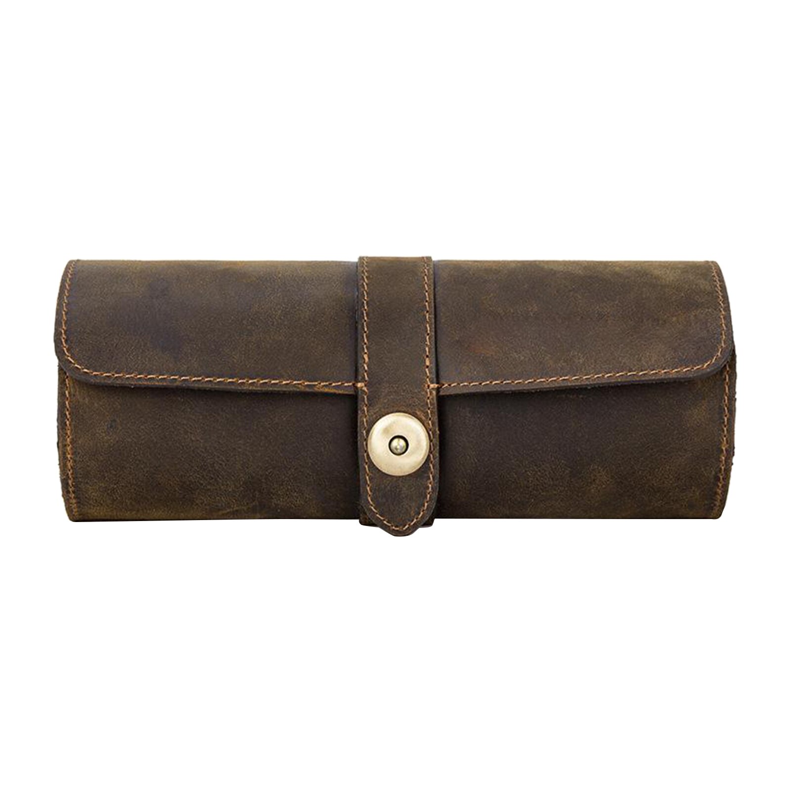 3 Slots Horloge Dozen Opbergdoos Chic Draagbare Reizen Roll Afneembare Display Case Horloge Pouch Houder Voor Horloges Accessoire: StyleC