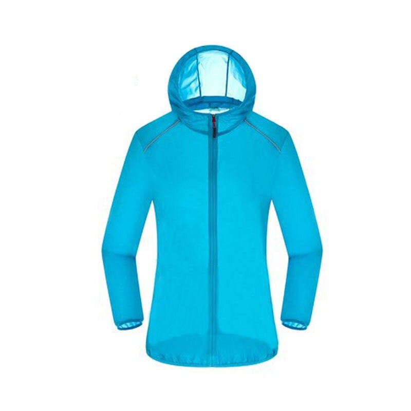 Outdoor Ultra-thin Waterproof Breathable uv protection shirt Quick Drying Hiking Climbing Zipper shirts