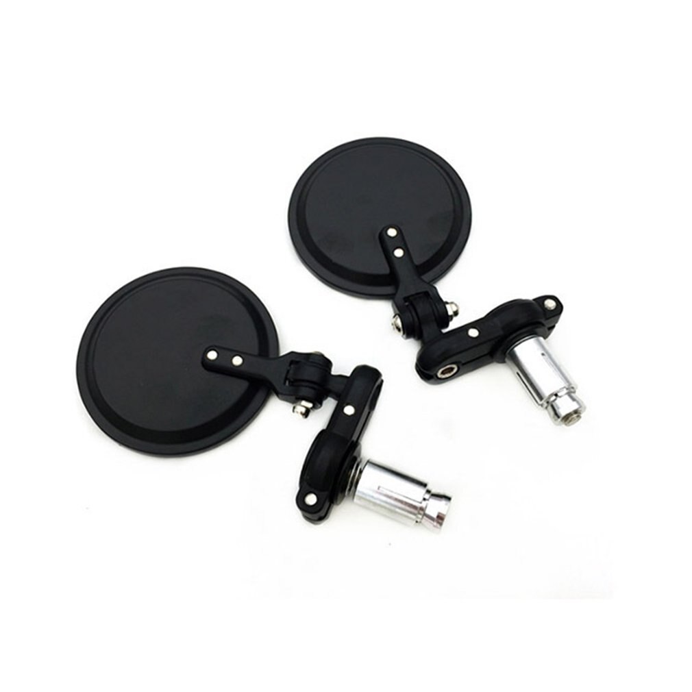 Spiegel voor Motor, 1 Paar Universele Motorfiets Handvat Bar End Spiegels Ronde 7/8in Achteruitkijkspiegel Vervanging Spiegel voor Motor, 1 Paar Universele Motorfiets Handvat Bar End Spiegels Ronde 7/8in Achteruitkijkspiegel Vervanging