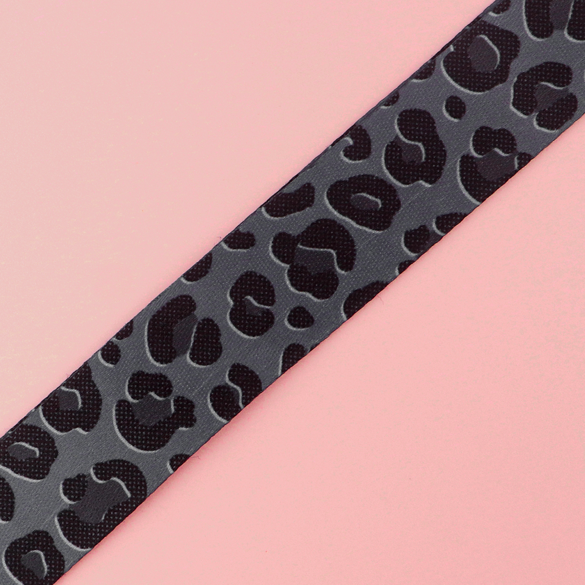 Gray Leopard Print Lanyards for Keys Neck Strap For Card Badge Phone Straps Key Chain Keyrings Key Holder DIY Hang Rope