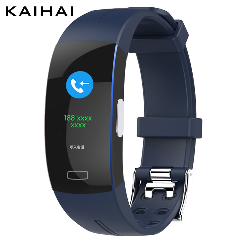 KAIHAI 2019 attività di pressione sanguigna intelligente del braccialetto del cuore rate monitor PPG ECG di sport della vigilanza della fascia Activit fitness tracker wristband