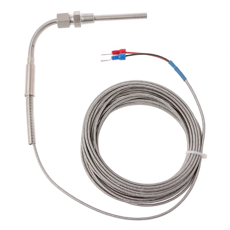 -100~1250°C Stainless Steel EGT Temperature Sensors Thermocouple K Type For Motor Exhaust Gas Temp Probe 1m/2m/3m/4m/5m: 5M