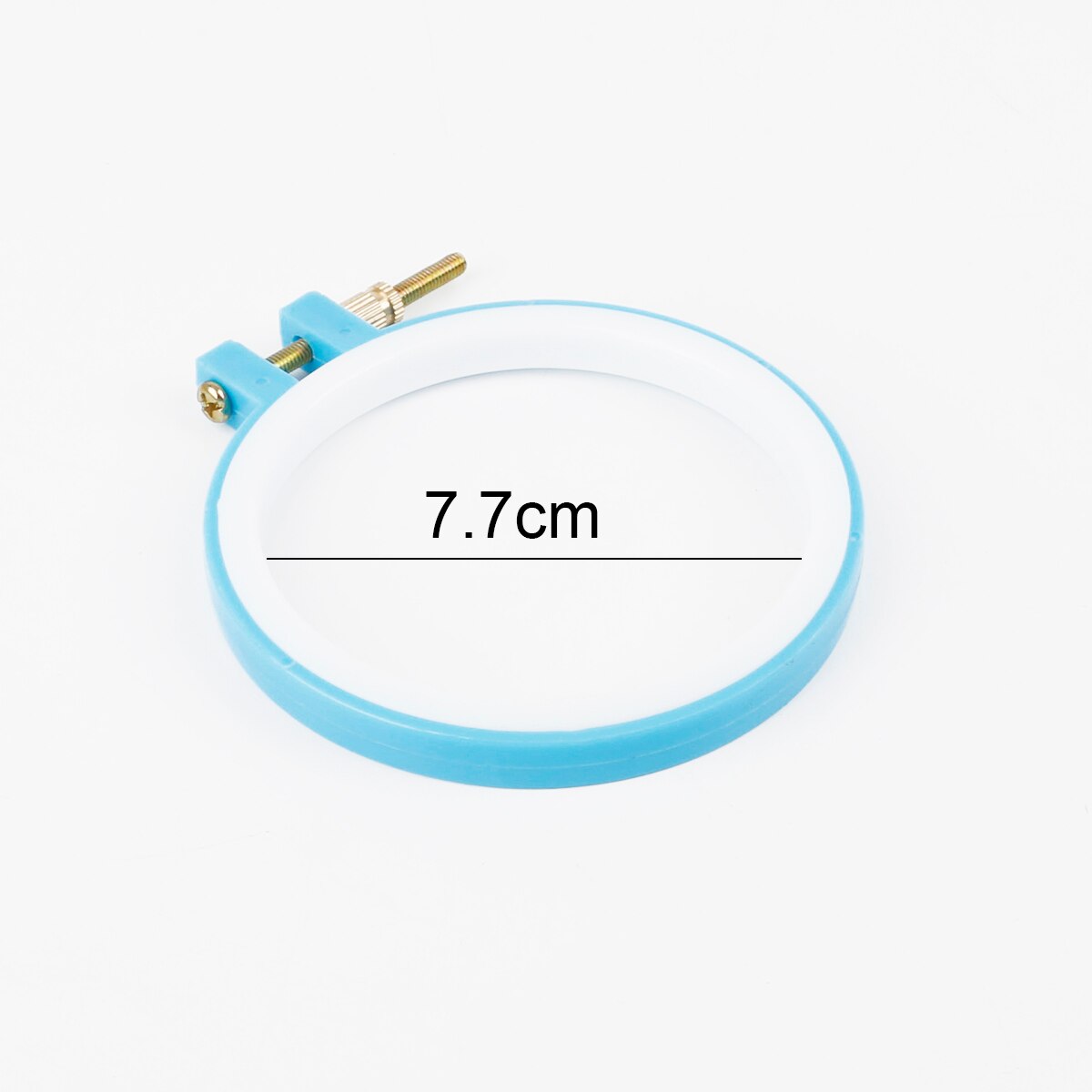 9-28cm Plastic Frame Hoop Circle Embroidery Round Machine Bamboo For Cross Stitch Hand DIY Household Craft Sewing Needwork Tool: Style 1