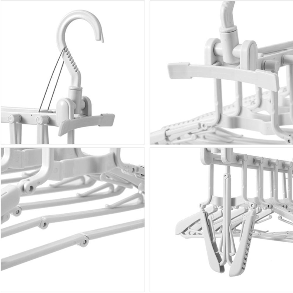 Cintre magique multifonction antidérapant Ultra mince gain de place 360 degrés Roating garde-robe finition chemises minces, robe, manteaux