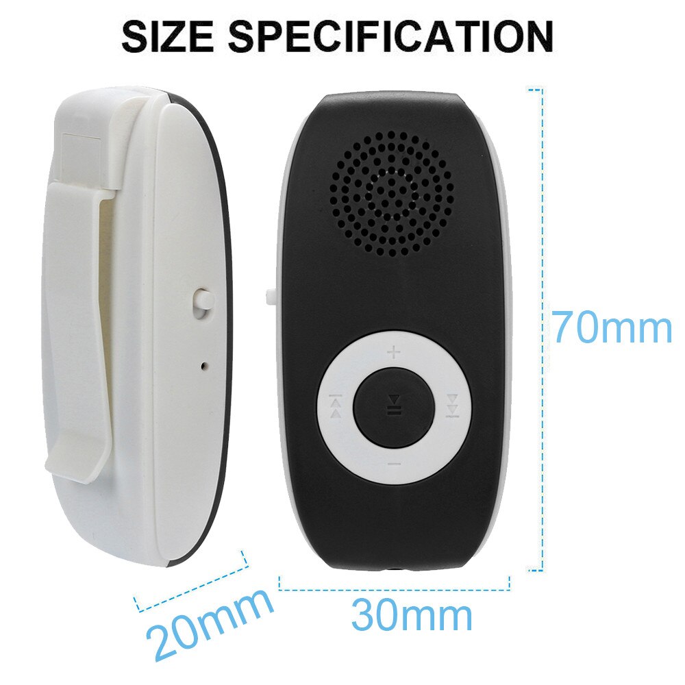 Productos más vendidos de , reproductor de MP3 con Clip USB, compatible con tarjeta SD TF, 32GB, multimedia de música deportiva, altavoz incorporado,