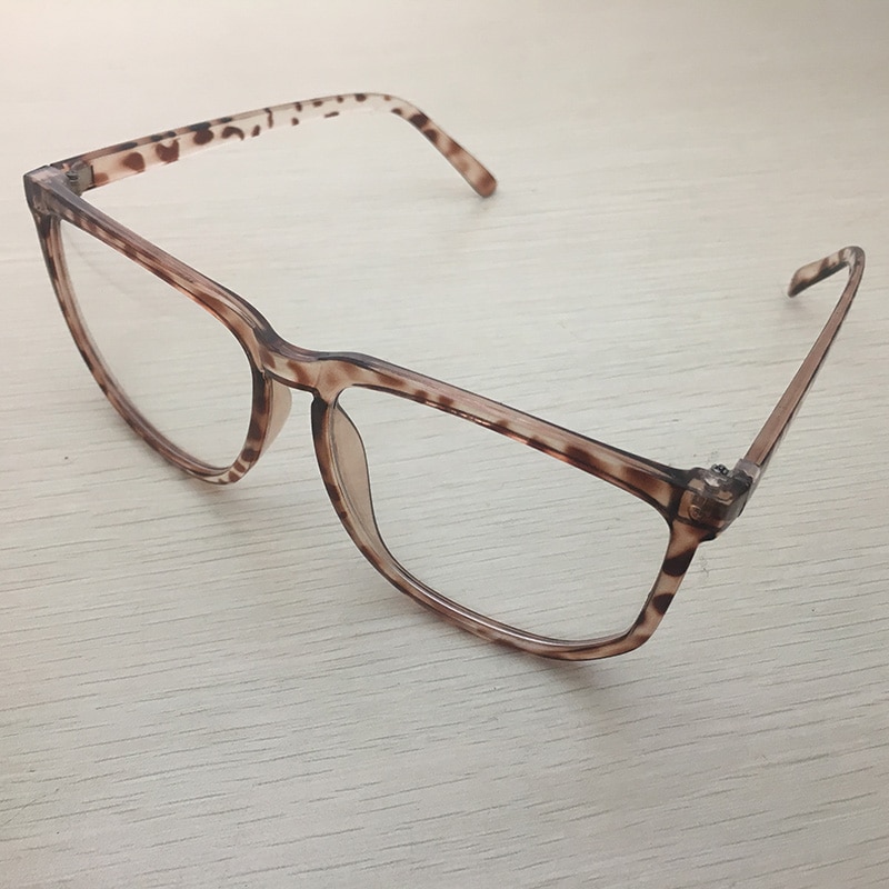 TinffGan Große Gläser Rahmen Frauen große Brillen Rahmen Männer Brillen Rahmen pc Spektakel schwarz Brillen oculos de grau