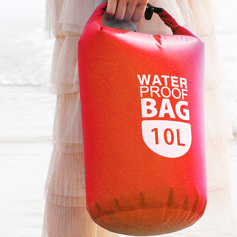 10L Safety Floating Bag Waterproof Floating Dry Bag Keeps Gear Dry for Kayaking Rafting Boating Swimming Water Sports Bags: PURPLE
