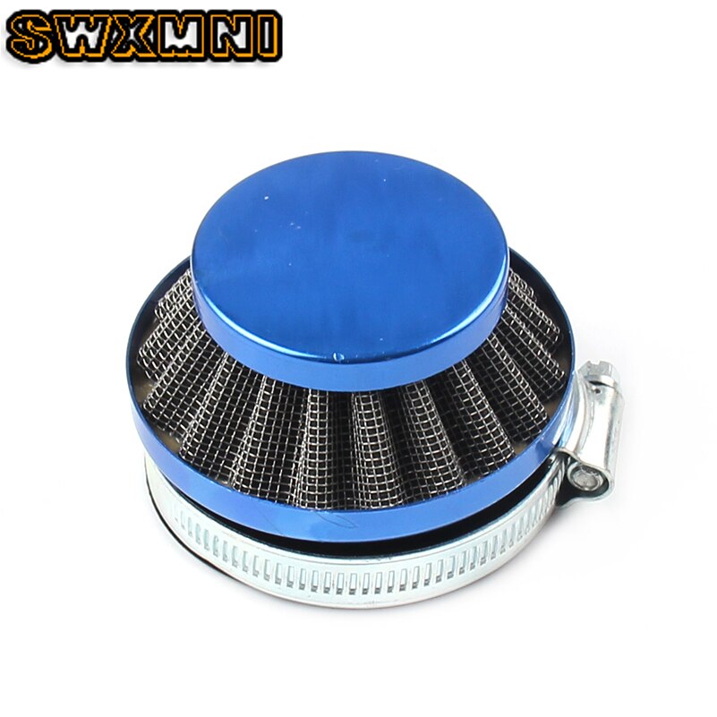 Filtro de aire colorido para Mini Moto de 58mm, para 2 tiempos, 47cc, 49cc, Mini ATV, Quad, Dirt Bike, de bolsillo, Pit Bike