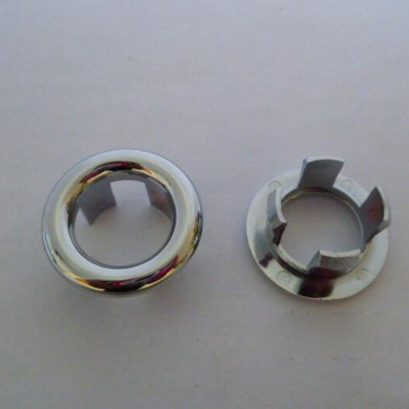 1pcs Bathroom Kitchen Sink Hole Round Overflow Cover Bubbler Basin Plastic Insert Bathroom Accessories