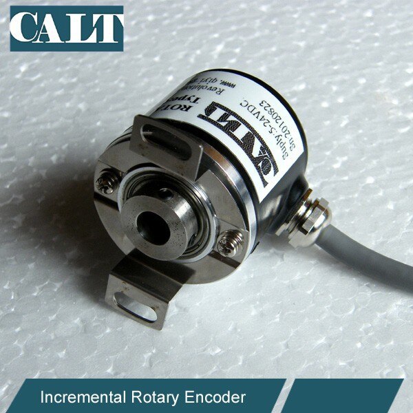 CALT 8mm blind shaft encoder 1000 ppr small optical encoder for embroidery machine