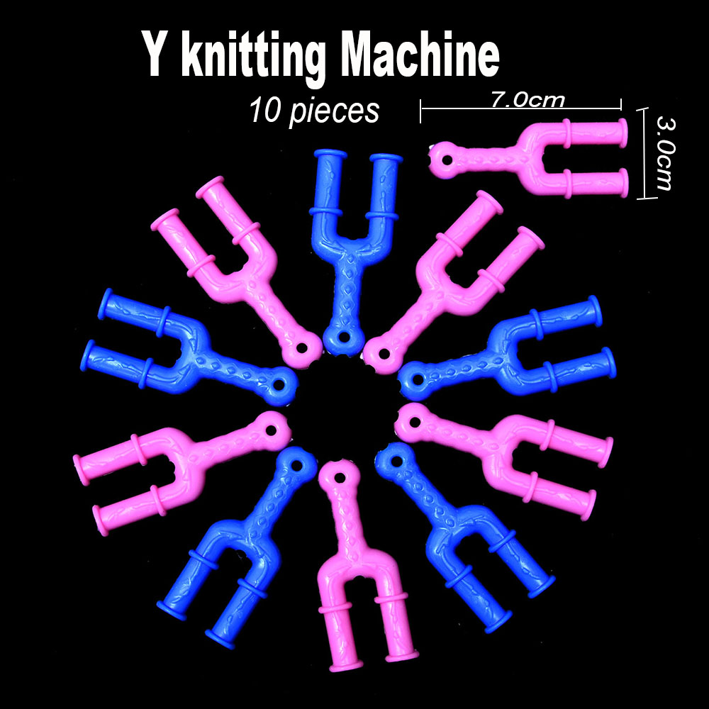 Gummi Webstuhl Band Weaver Kit für DIY längliche Strickmaschine Armbänder Weben Rahmen Bänder Haken Kunst Handwerk, Spielzeug: Lila