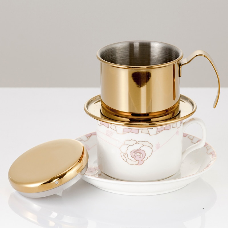 Rvs Infuus Koffiezetapparaat Moka Pot Koffie Machine Filter Gereedschap Voor Thuis Espresso Koffiezetapparaat Koffie Filter Pot #6