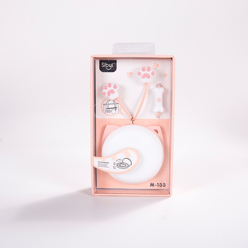 Kawaii mignon chat griffe filaire écouteurs pour fille anniversaire dans l'oreille écouteurs casque pour Xiaomi Huawei Oppo écouteur Fone TXTB1: Orange