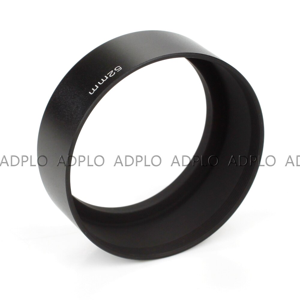 37 39 40.5 43 52mm metal standard screw in mount lens hood for Canon for Nikon for Pentax for Olympus for Sony