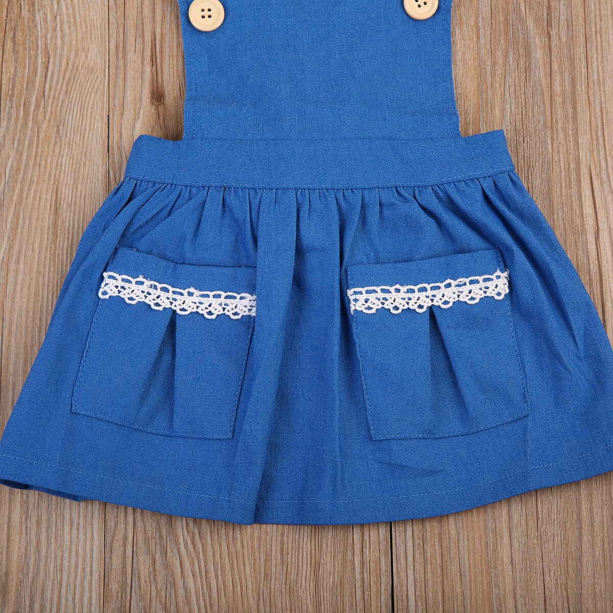 Infant Skirts Baby Girls Denim Sleeveless Casual Skirts Outfits