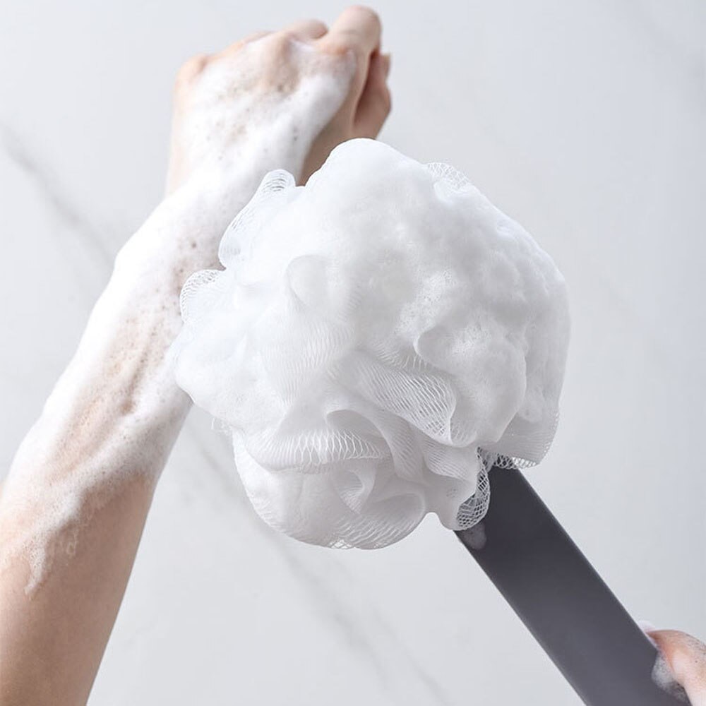 Dubbelzijdig Bad Borstel Pijnloos En Krachtige Sash-Verwijderen Bad Bal Lange Steel Spons Bad Borstel Terug wrijven Borstel