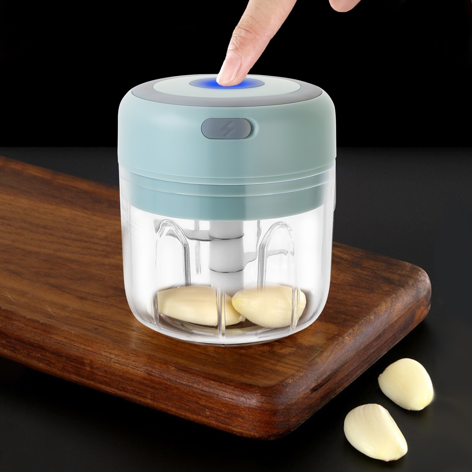 Portable Mini Electric Food Chopper Fruit Vegetables Tools USB Meat Crusher Meat Grinder Chopper Garlic Cutter Garlic Masher