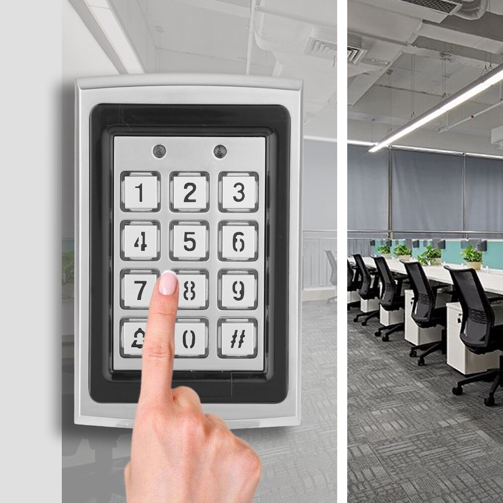 Access Controller RFID Access Control Keypad Cover Card Door Access Controller Keypad With Backlight Security Door Access