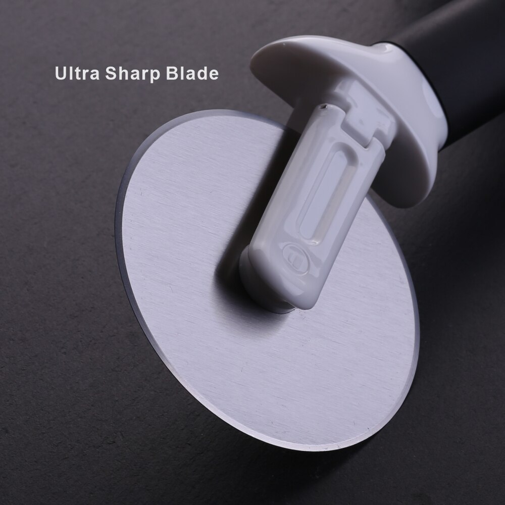 Stainless Steel Pizza Cutter,Pizza Wheel Slicer， Cake Bread Pies Round Knife， Kitchen Cutting，pizza wheel