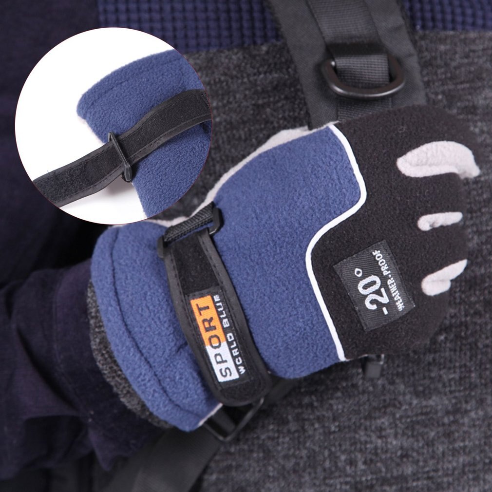 Vinter varmare vindtät full finger män kvinnor sporthandskar unisex motorcykel ridning skidhandskar snö snowboard skidhandskar