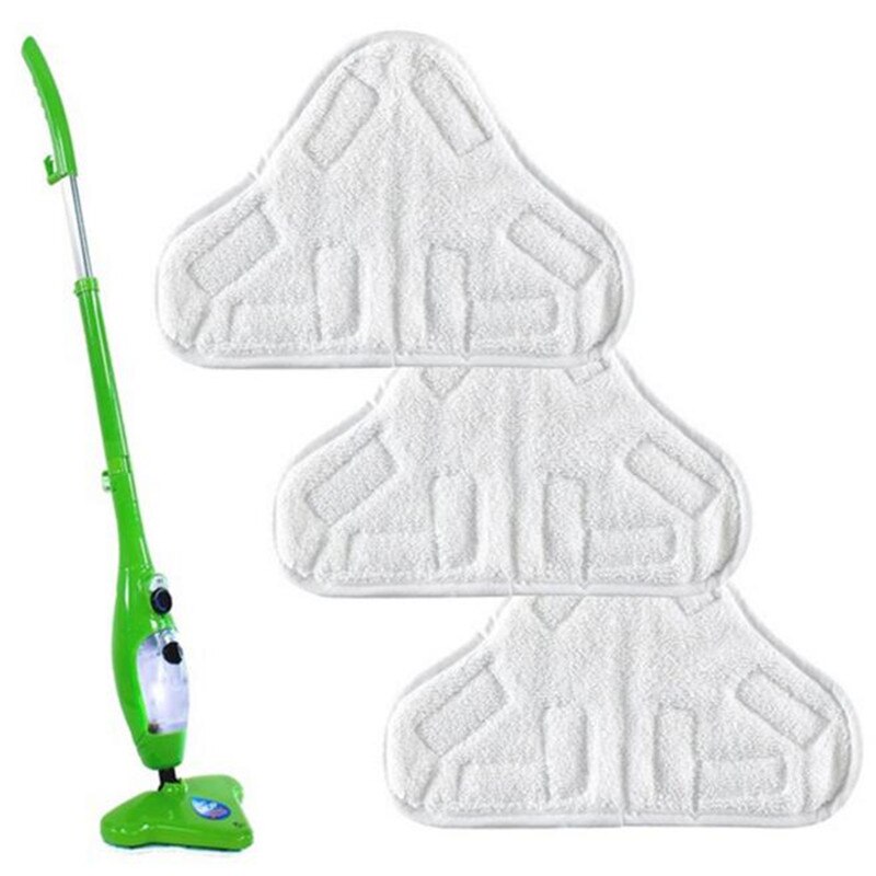 4 Stks/partij X5 Microfiber Thuis Vloer Stoomreiniger Mop Pad Mop Hoofd Vervanging Pad Steam Cleaning Kleding H2O