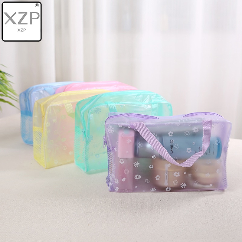 XZP Waterproof Portable Makeup Cosmetic Toiletry Travel Makeup Cosmetic Wash Toothbrush Pouch Organizer Bag