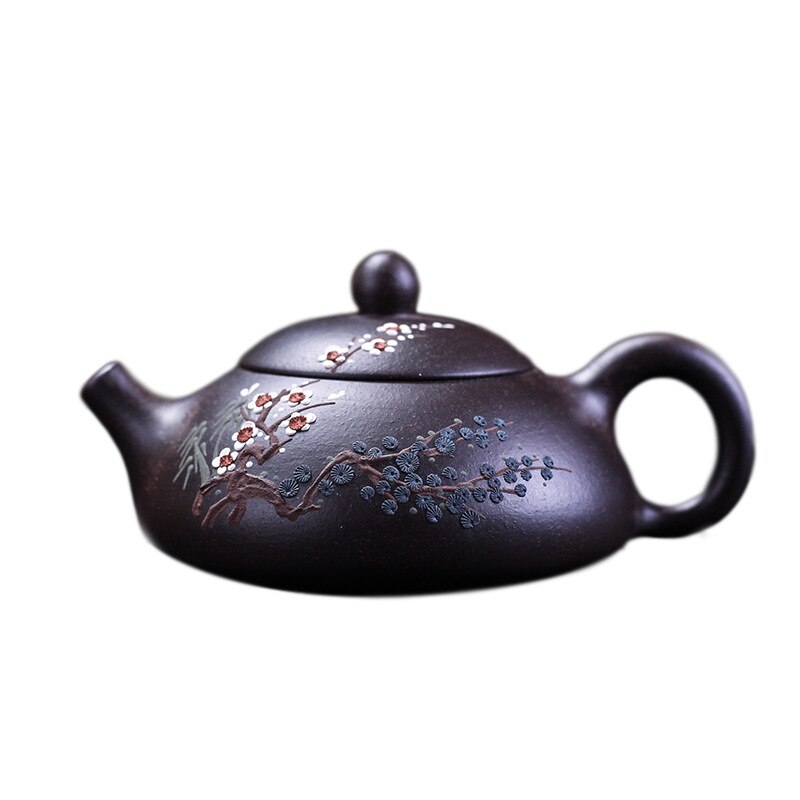 Maya Star Chinese Handgemaakte Yixing Paarse Klei Theepotten,Grote Capaciteit Kongfu Theepot Voor Huishouden A46