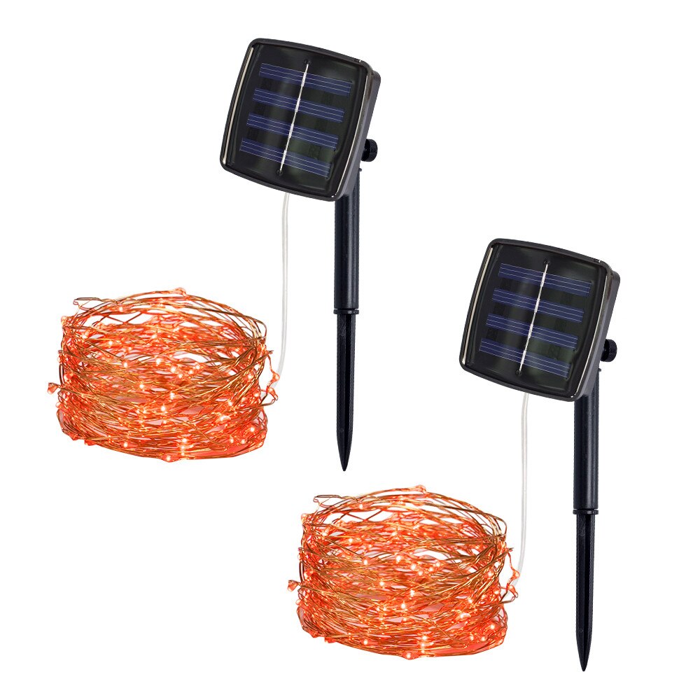 Home Decor 5M 50Lights Outdoor Zonne-energie Koperdraad Licht String Fairy Party Decor Товары Для Дома