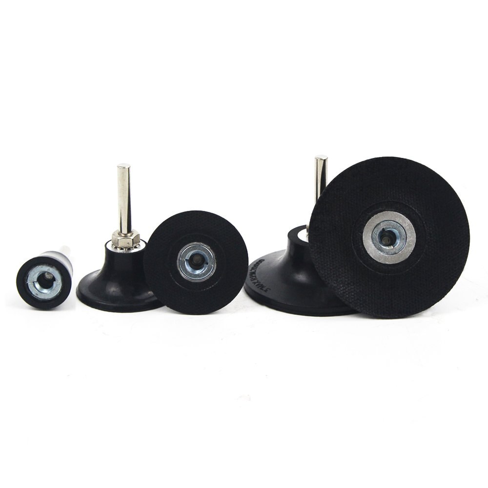 3Pcs 1, 2, 3 Inch Sanding Disc Pad Holder 1/4" Shank Quick Change For Die Grinder Power Drill Sander Sanding Polishing Grinding