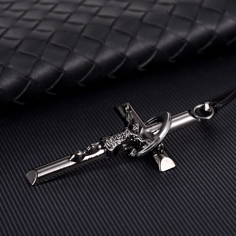 Mode Kruis Ketting Jezus Christus Crucifix Ketting Man Hangers Met Ketting Unisex Vrouwen Sieraden Mannen Festival
