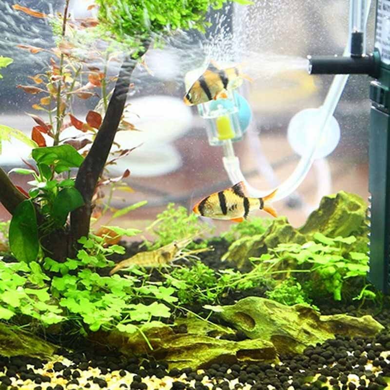 Mini aquarium aquarium pomp nano gebouw interne filter dompelbare zuurstofpomp vis schildpad voor aquarium water plantenbak
