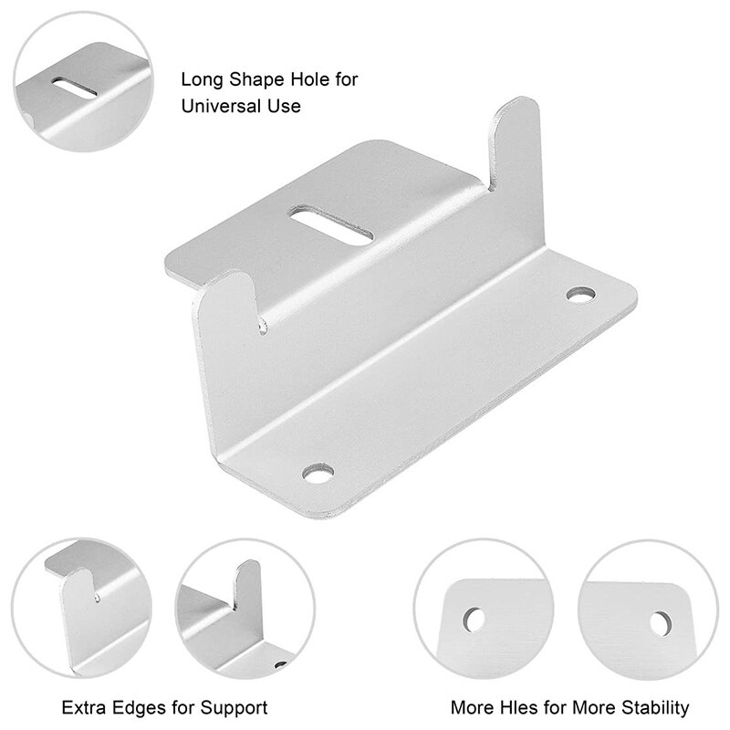Solar Panel Mounting Z Bracket Mounts,Solar Panel Roof Mounting Kit with Nuts and Bolts