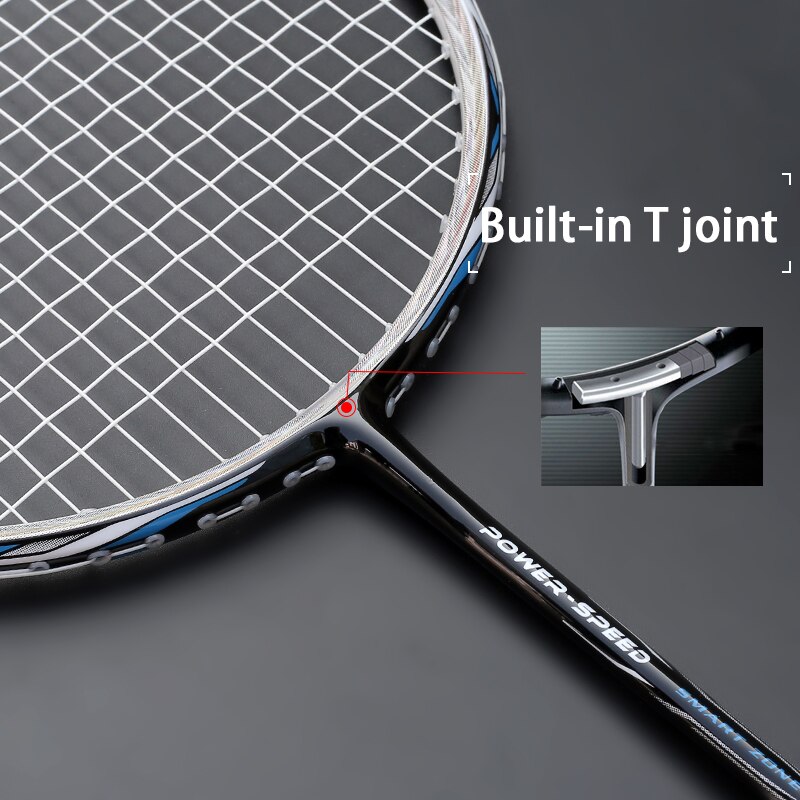 Professionele Ultra Licht 8U 65-67G 100% Full Carbon Fiber Badminton Rackets Met Strings Zakken Z Kracht Racket sport Racket