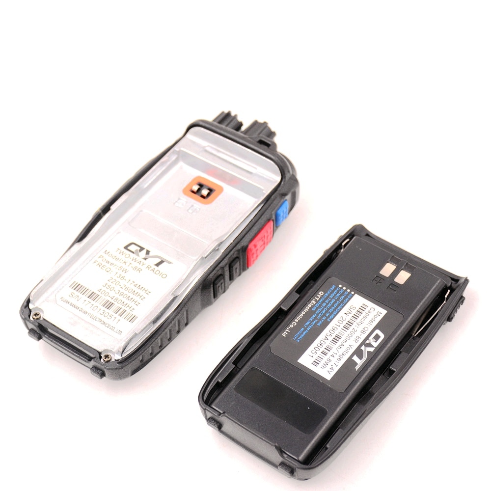 QYT KT-8R Quad Band Two Way Radio 136-174MHz 350-390MHz 220-260MHz 400-480MHz 5W Color LCD Display HAM Transeiver