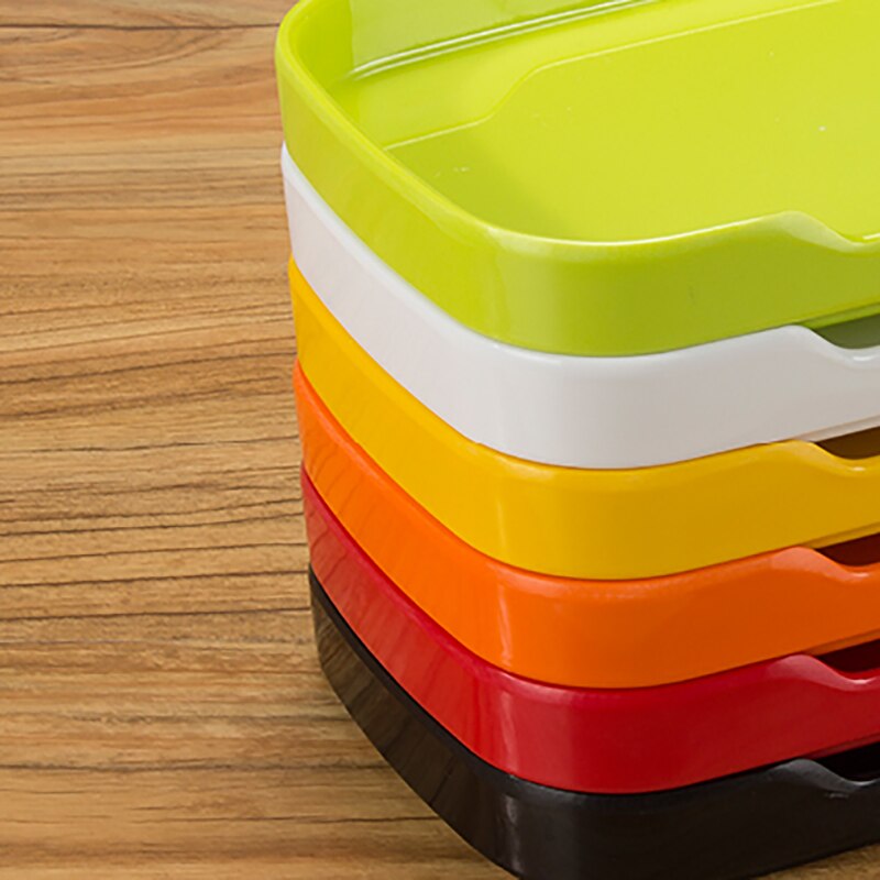 Rectangle Plates Colorful Trays Food Containers Korean Restaurant Roast Vegetable Cafe Kitchen Utensils Christmas Tableware 6pcs