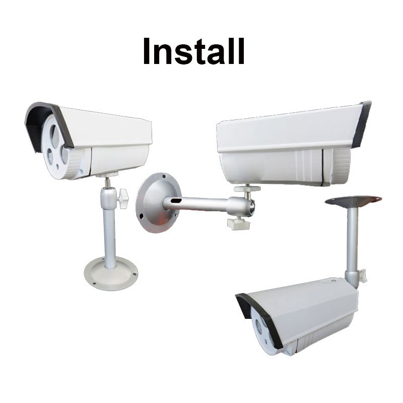 YuBeter Camera Stand IP Camera Muurbeugel Installatie Metalen Houder Rotary Voor CCTV Home Security AHD IP Bullet Camera