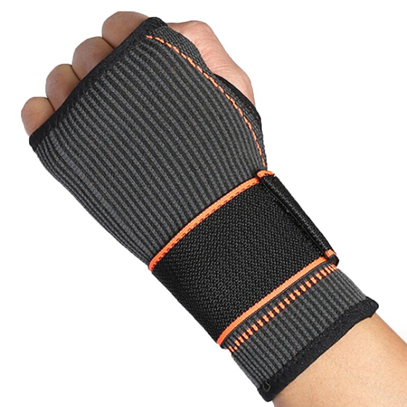 A1pc Professionele Polsband S Veiligheid Verstelbare Polssteun Gym Carpaal Tunnel Badminton Tennis Pols Wraps Bandage Bracers