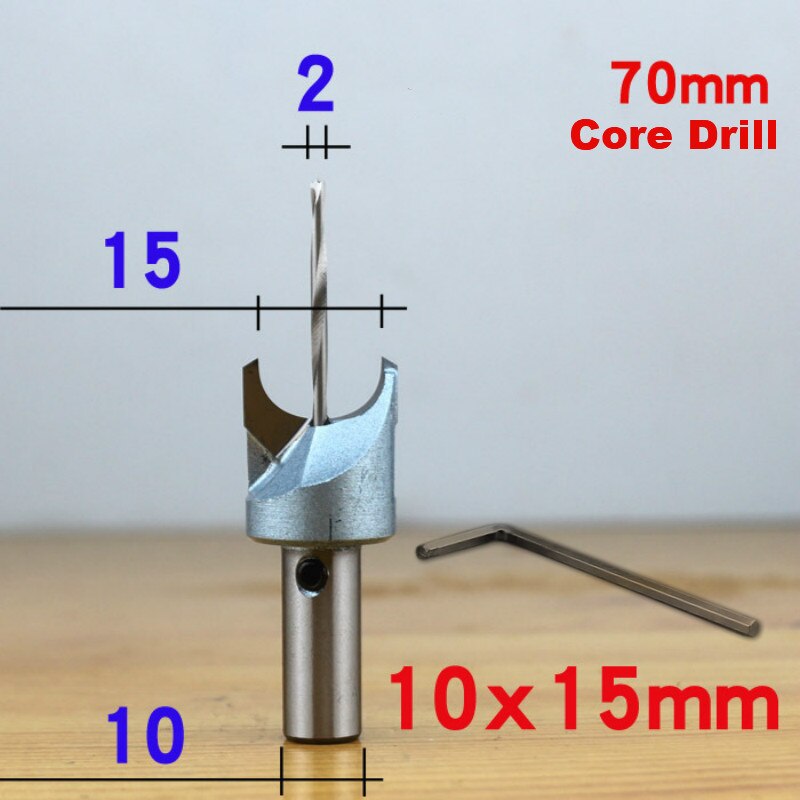 6mm-30mm Frees Frees Boeddha Kralen Ball Mes Houtbewerking Gereedschappen 10mm Schacht Houten Kralen boor Voor Fresas Para CNC: 10mm x 15mm