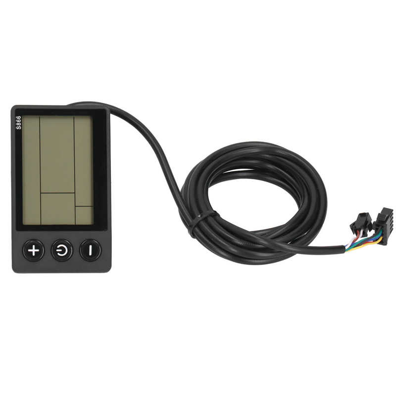 Écran LCD étanche pour vélo et trottinette électrique, 24/36/48V: 36V