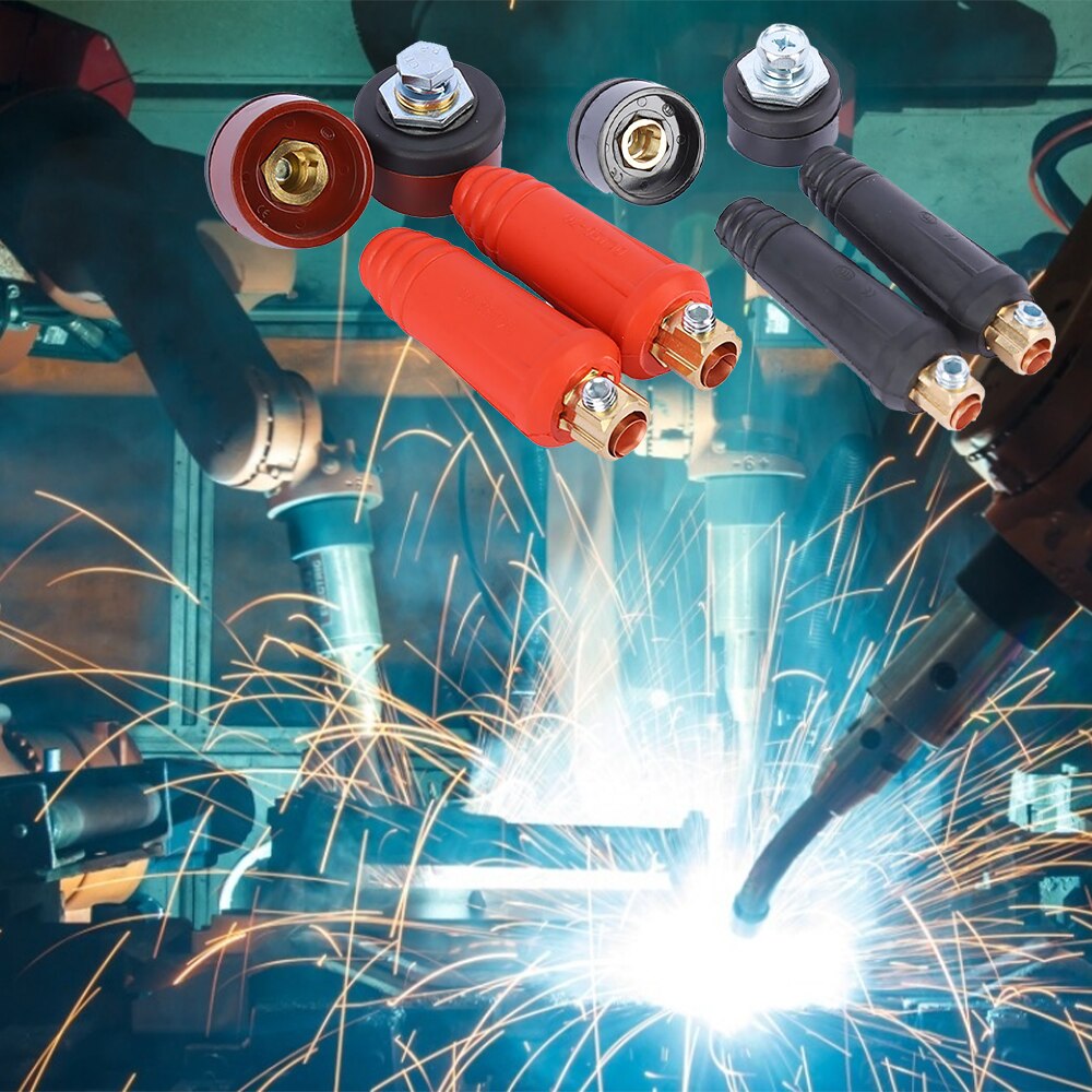 1PCS Rapid Fitting Europe Welding Machine Cable Connector DKJ 10-25 Quick Connector Welding Machine Plug Socket Quick Connector