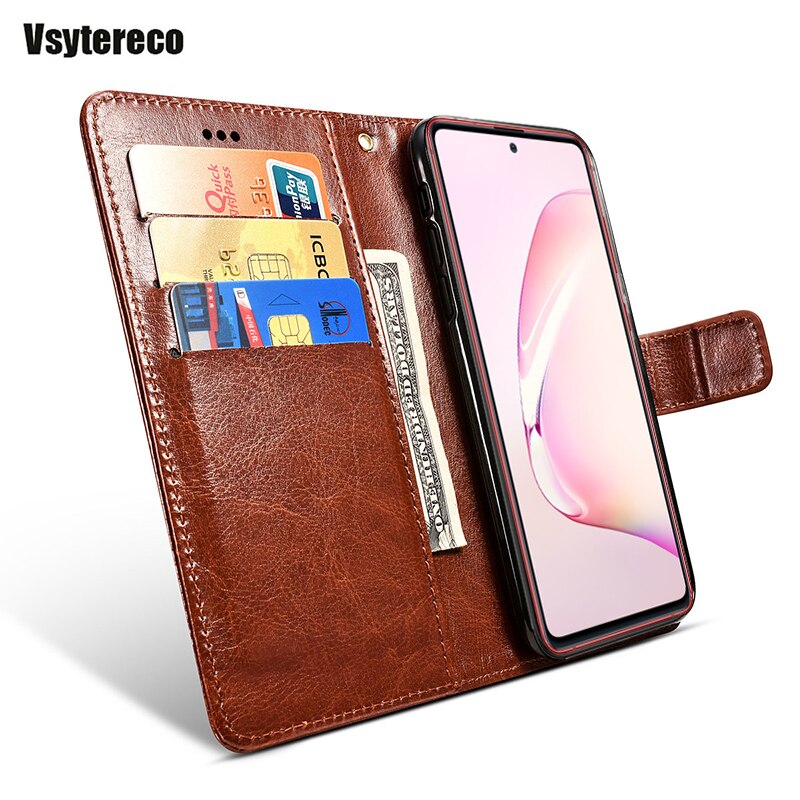 Covers Voor Samsung Galaxy Note10 Lite SM-N770F Flip Leather Case Voor Fundas Para Samsung Galaxy Note 10 Lite 10 Lite telefoon Gevallen